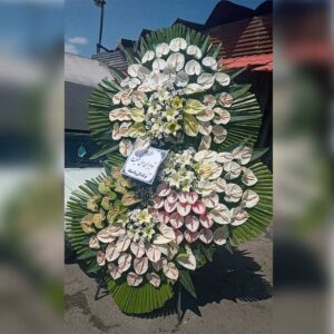 تاج گل ترحیم سه طبقه
